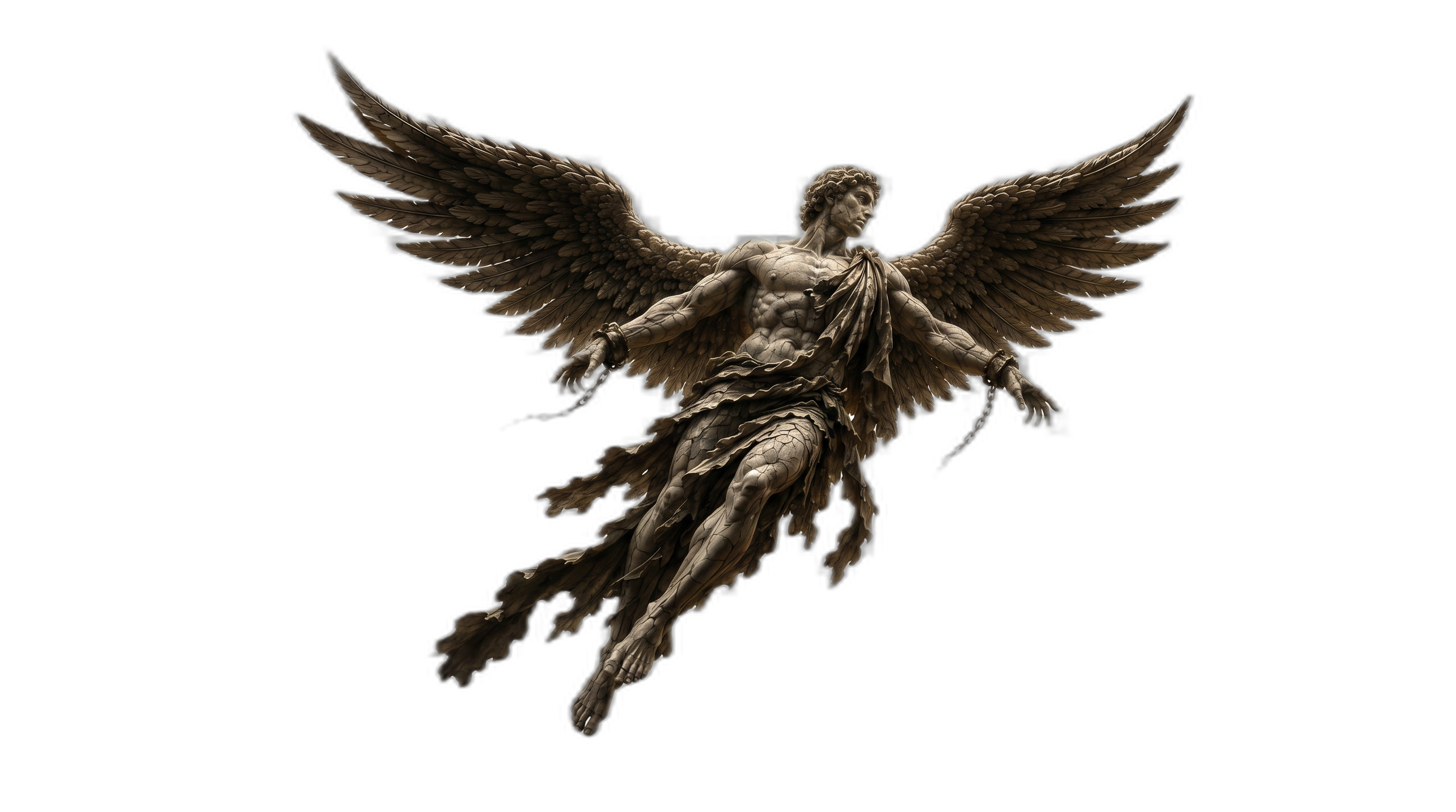 Icarus in flight